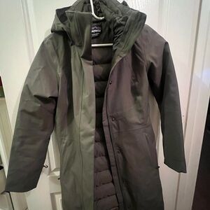 Olive green Patagonia jacket
